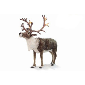 life size plush reindeer